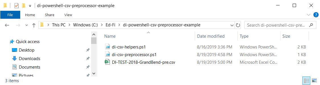 Unzip file