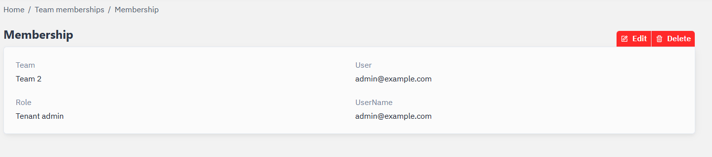 Team membership success