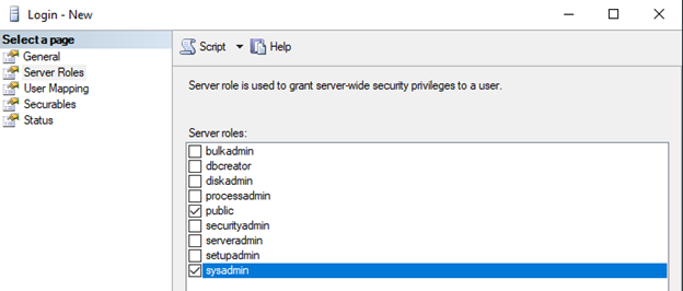 Sql Permissions