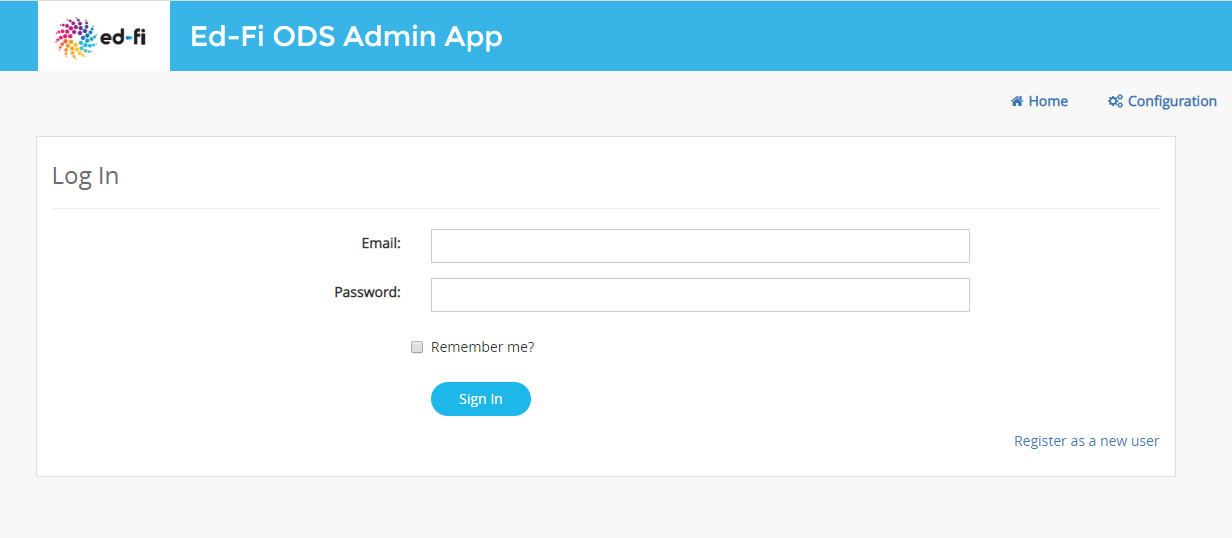 Admin App Login