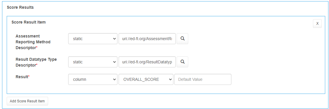 Score Results