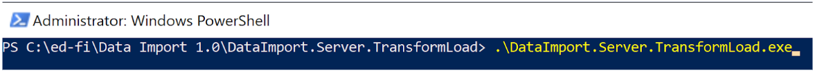 DataImport Command