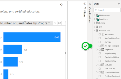 Finding AidType in PowerBI