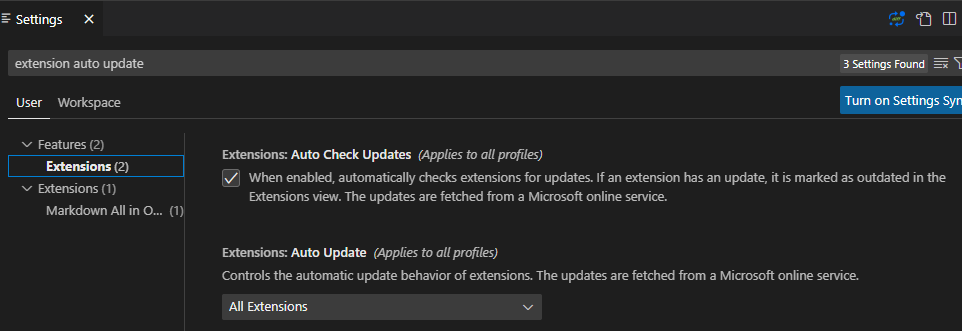 Automatic updates