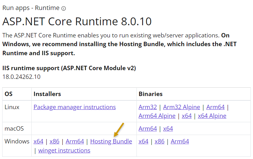 Hosting Bundle Screenshot