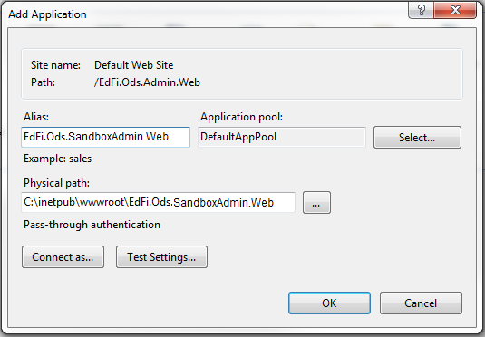 Add Application