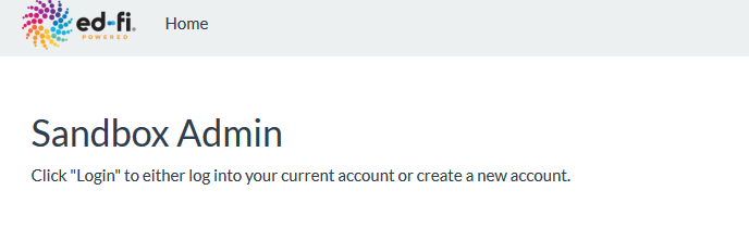 Sandbox Admin