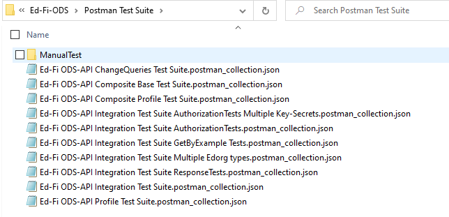 Postman collections