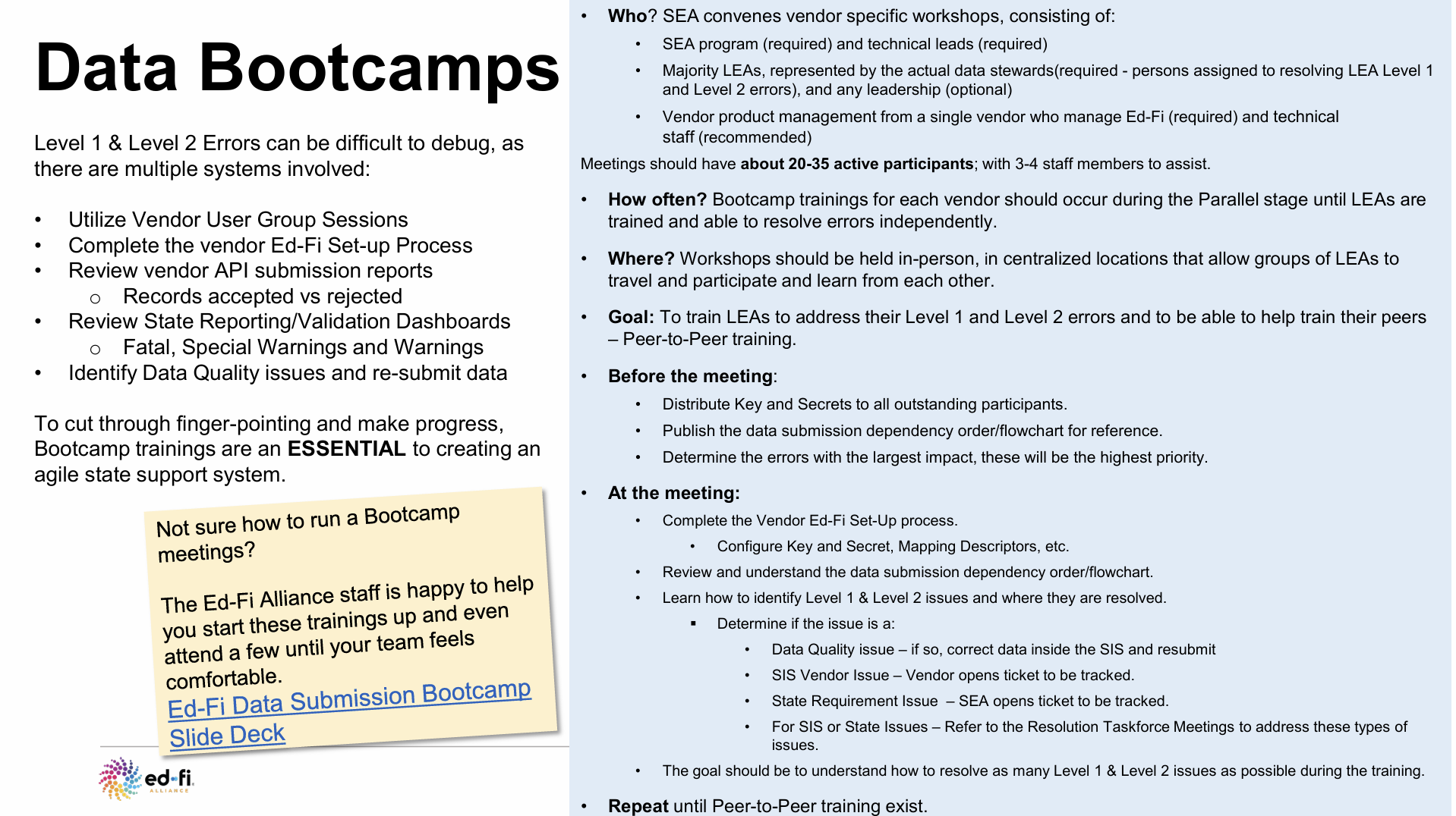 Recommended Ed-Fi Data Governance Playbook